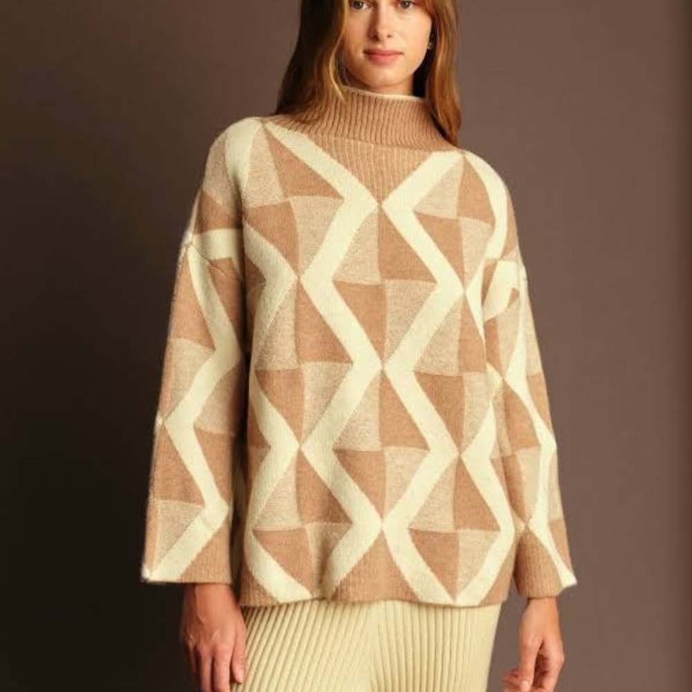 NWT Deluc Troy Turtleneck sweater